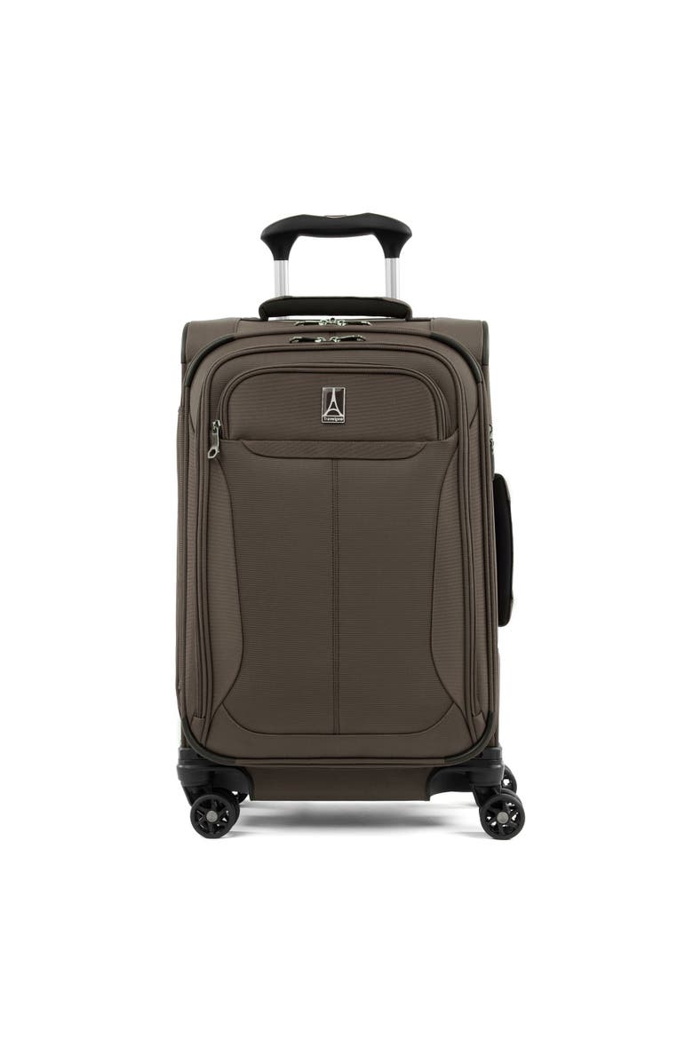 Tourlite Softside Expandable 21" Carry On Spinner Luggage, Main, color, Espresso