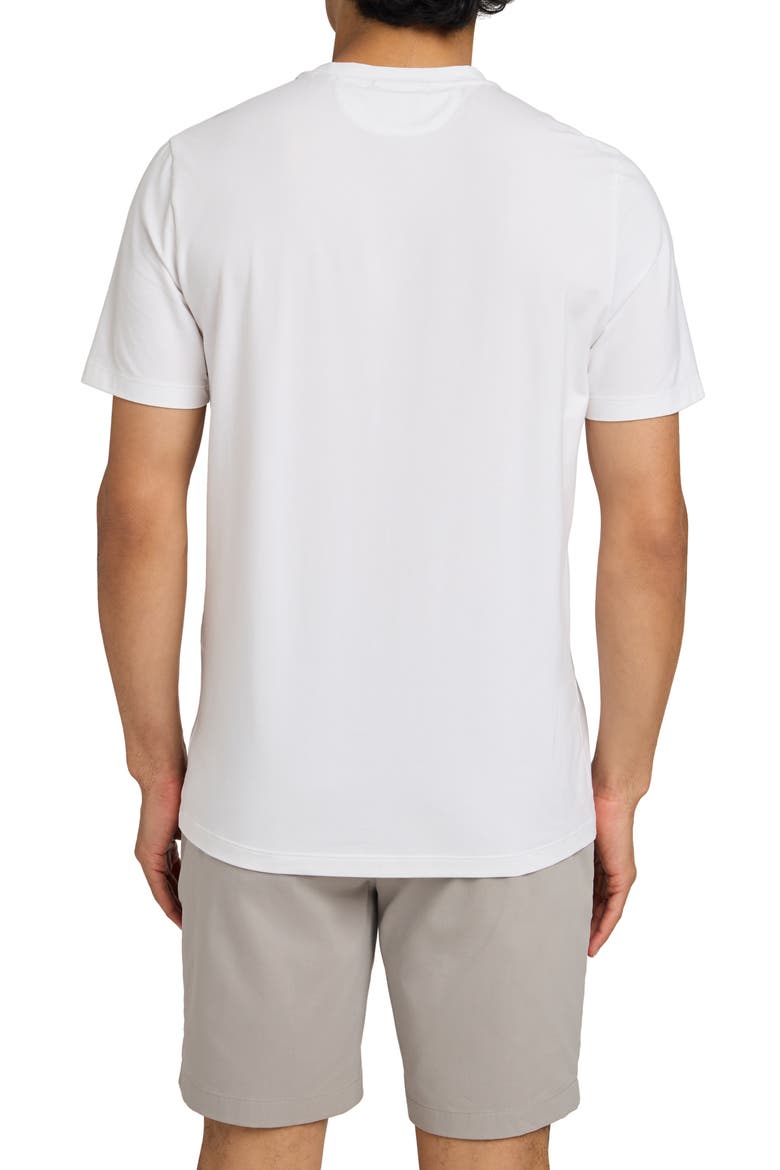 Movement Stretch T-Shirt, Alternate, color, PURE WHITE