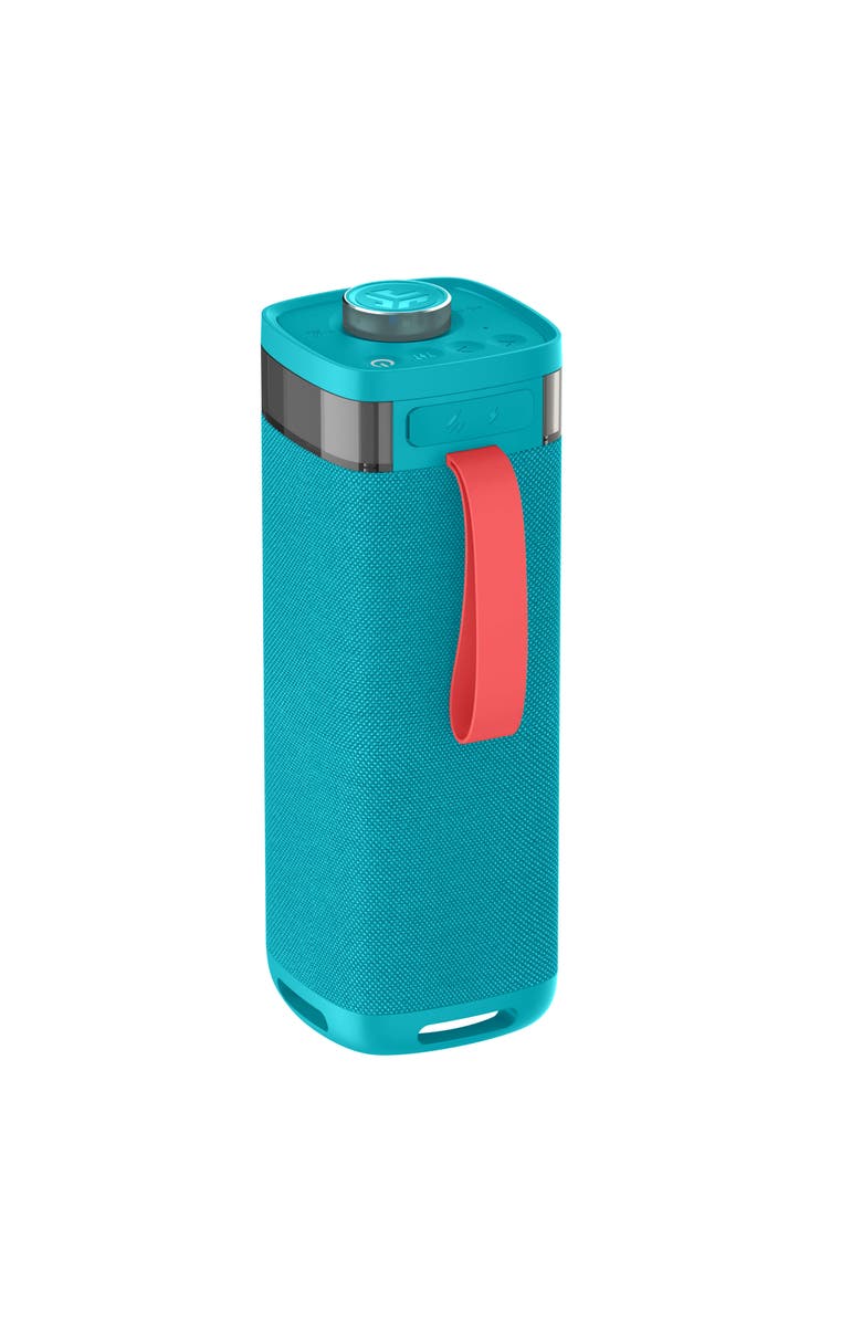 JLab JBuds Party Portable Bluetooth Speaker, Alternate, color, Cyan