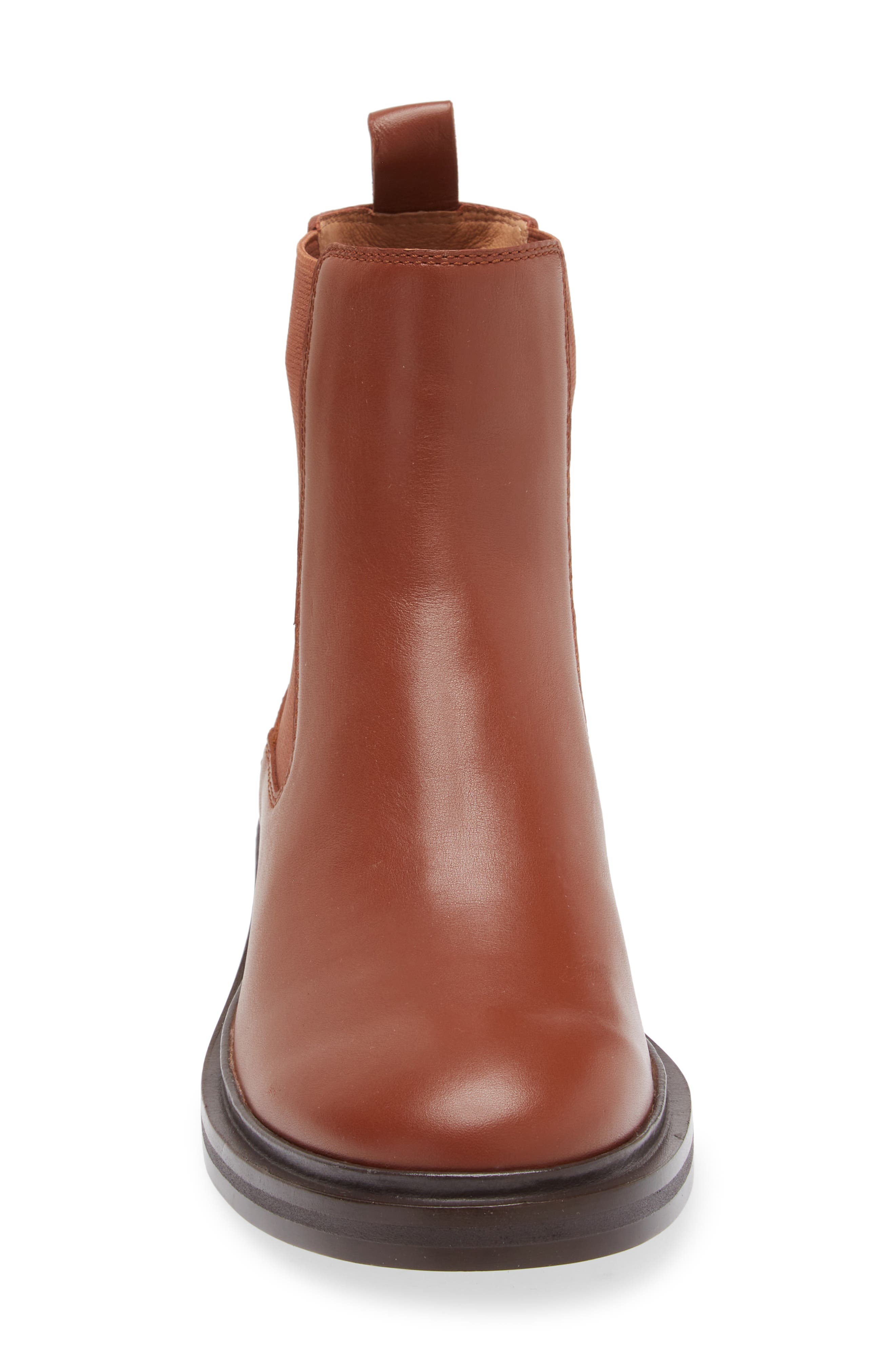 Madewell The Benning Chelsea Boot, Alternate, color, Warm Cinnamon