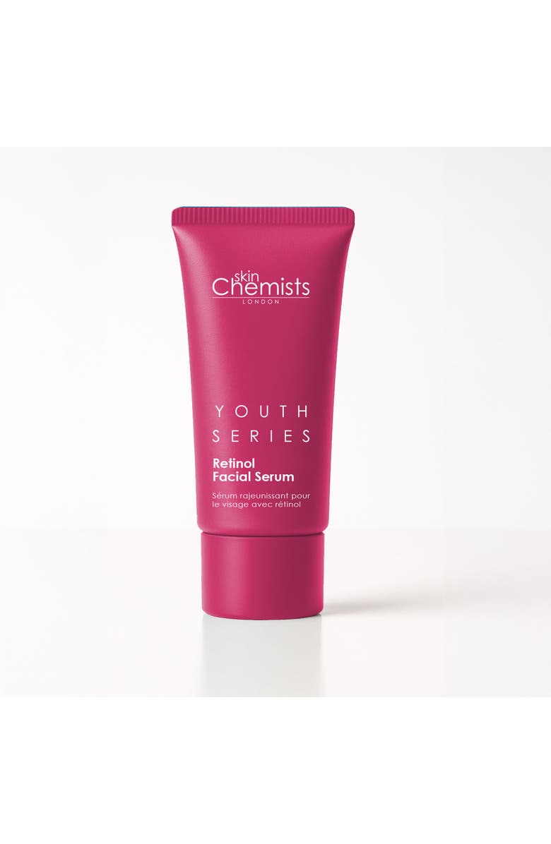 SKINCHEMISTS Youth Series Retinol & Bakuchiol Facial Serum 30ml, Main, color, White