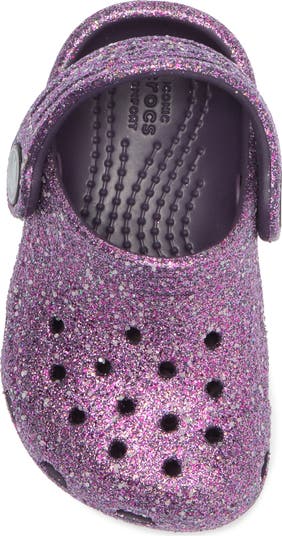 Kids' Classic Space Glitter Clog