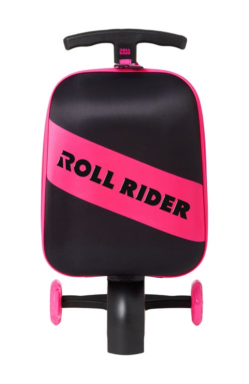 Roll Rider Softside Kids Scooter Suitcase in Pink  product