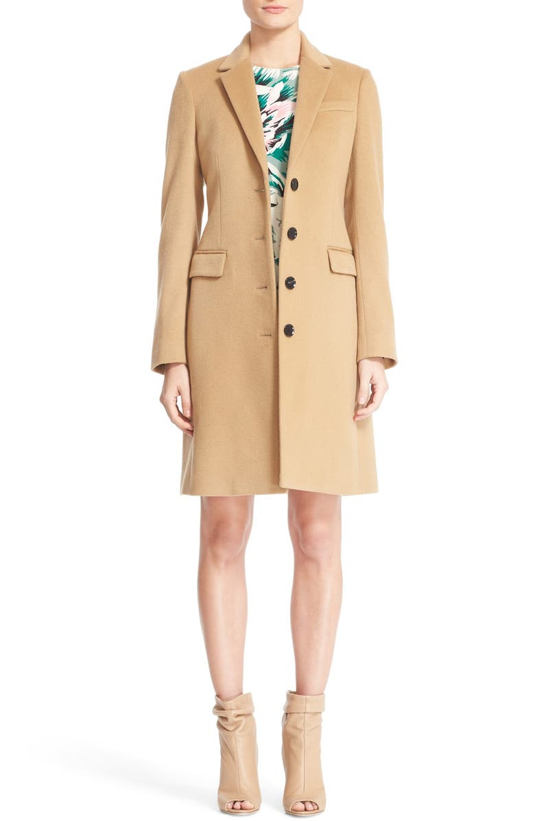 Burberry Sidlesham Wool & Cashmere Coat, Alternate, color,
