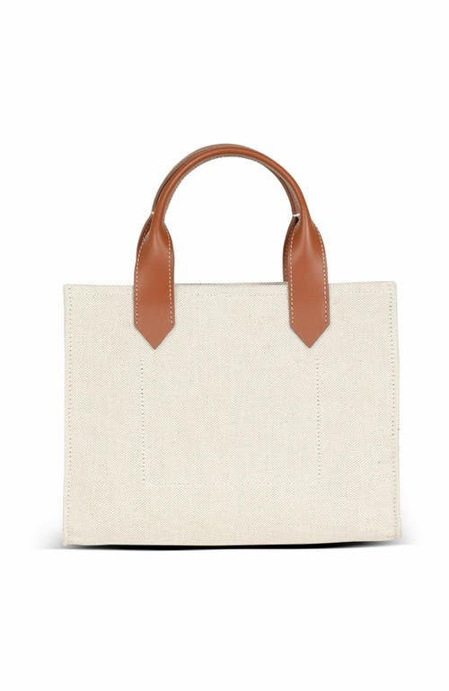 Shop Balmain B-army Small Tote Bag