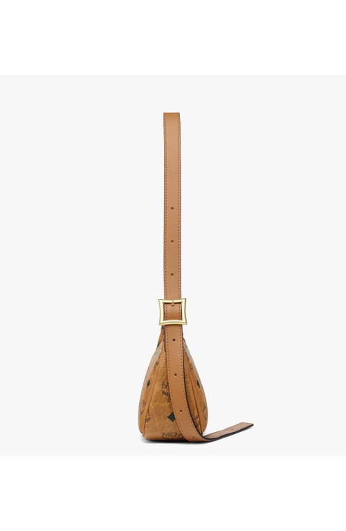 Mcm Aren Shoulder Bag In Brown