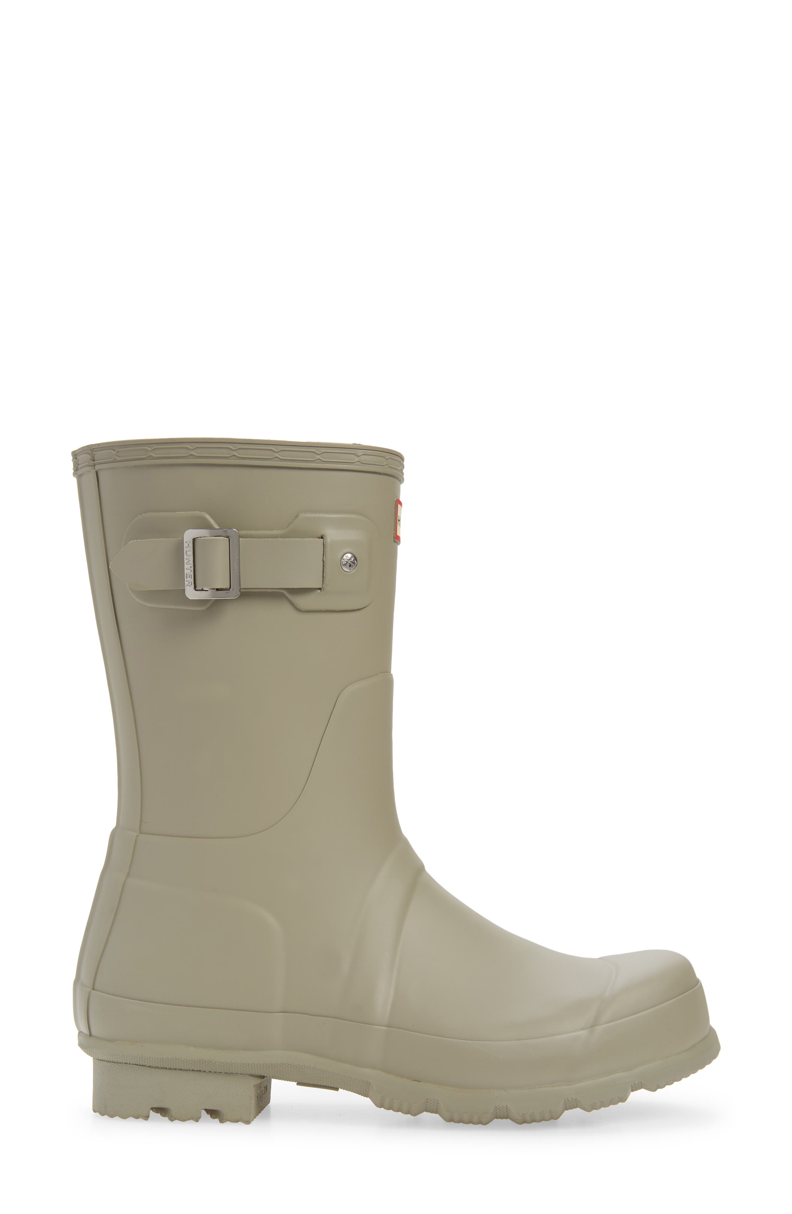 Original Short Waterproof Rain Boot, Alternate, color, GREY