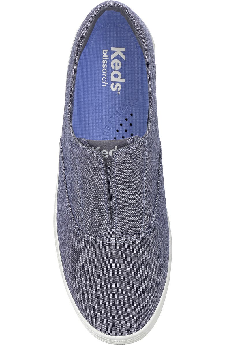 Keds<sup>®</sup> Slip-On Sneaker, Alternate, color, Navy Chmbry