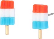 Betsey Johnson Popsicle Stud Earrings
