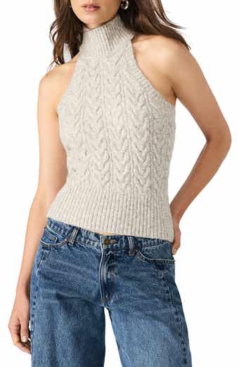 Steve Madden Alina Halter Neck Sweater