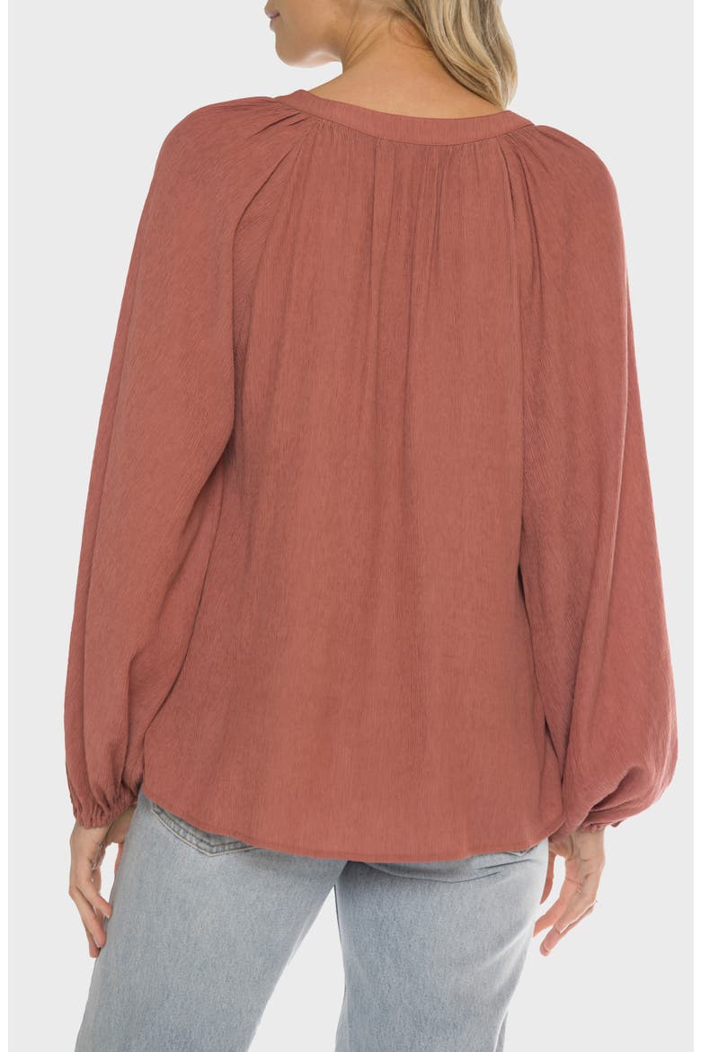 Dawson Tie Top, Alternate, color, RUST