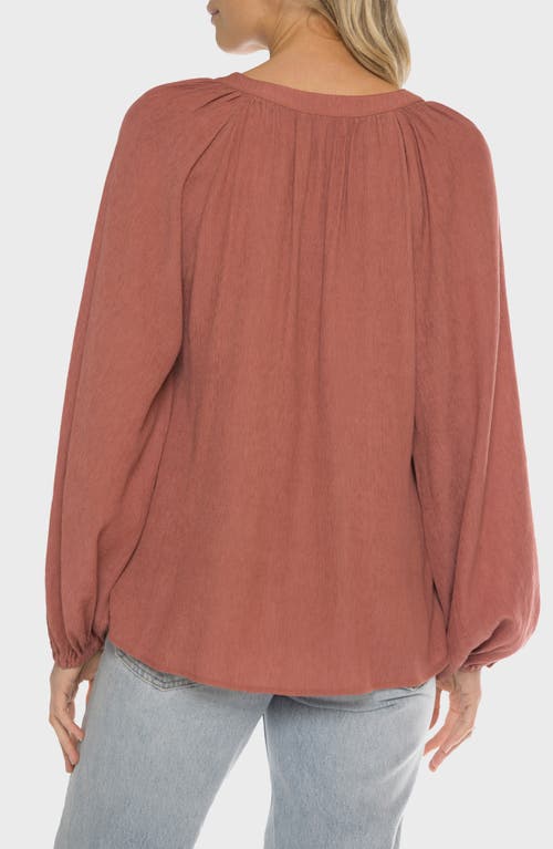 Matty M . Dawson Tie Top In Blue