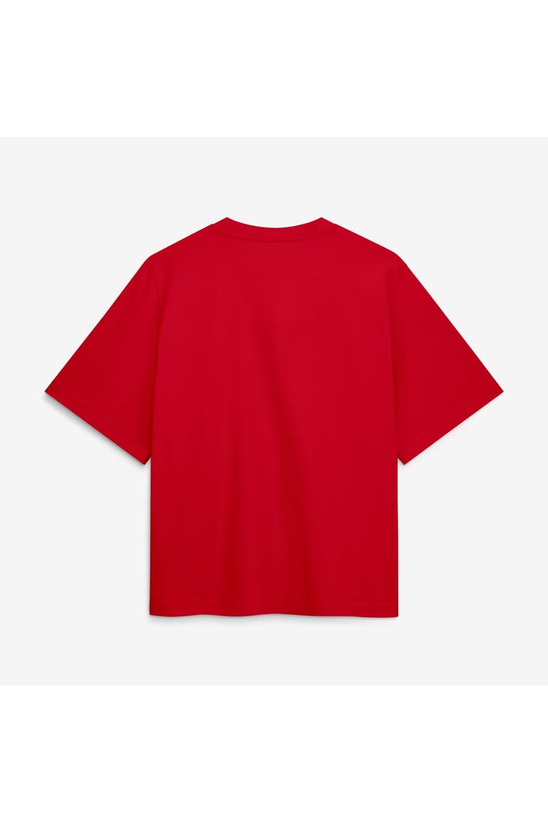 Women's Nike  Red Georgia Bulldogs Arch Logo Boxy T-Shirt, Alternate, color, Red