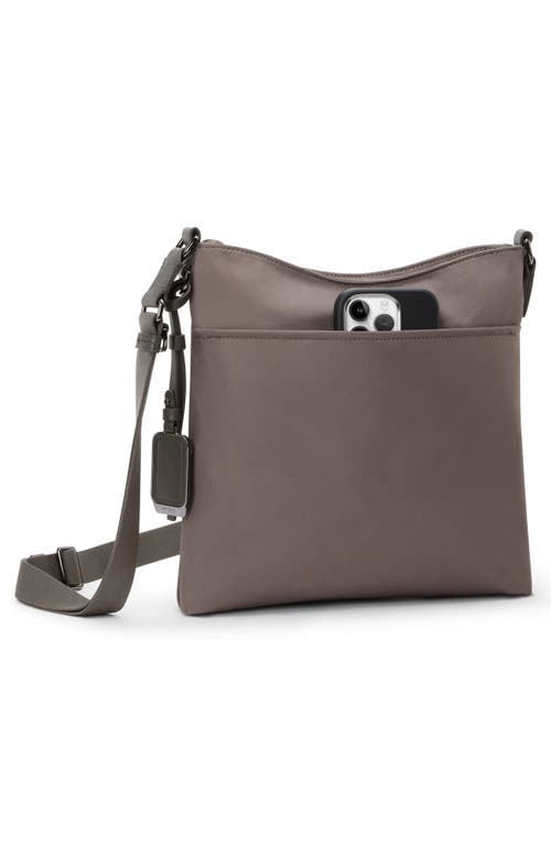 Tumi Voyageur Tyler Nylon Crossbody Bag In Brown
