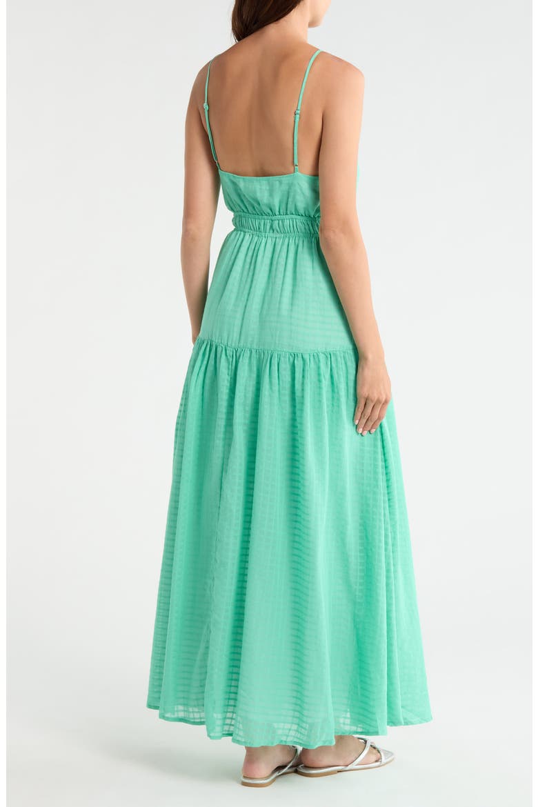 Sleeveless Tiered Cover-Up Maxi Dress, Alternate, color, MINT