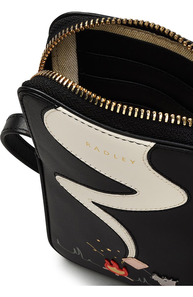 Radley Toasting Marshmallow Medium Crossbody Bag, Alternate, color, Black