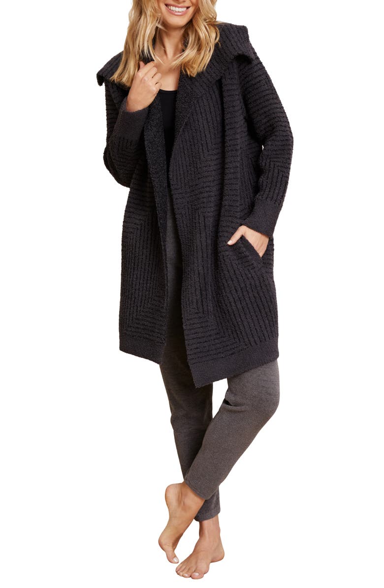 Barefoot Dreams<sup>®</sup> CozyChic<sup>™</sup> Angular Stripe Cardigan, Main, color,