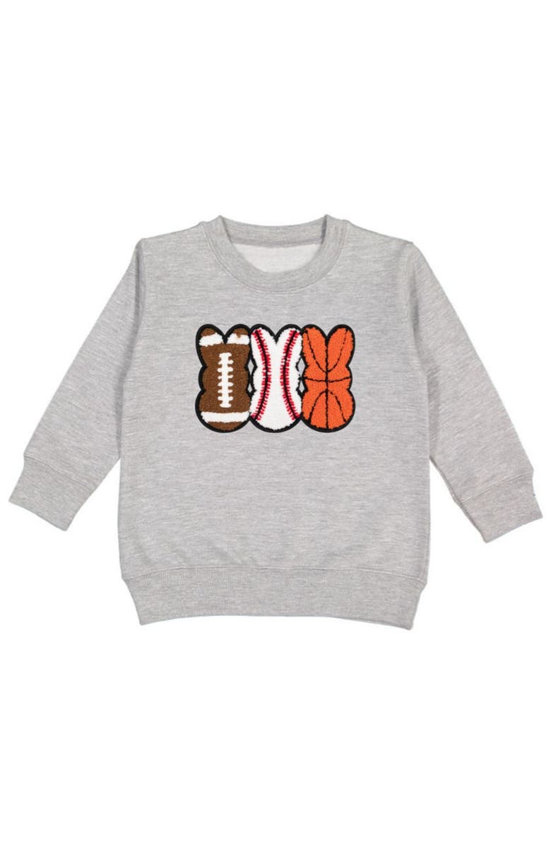 Sweet Wink Sports Peeps Patch Easter Sweatshirt, Main, color,