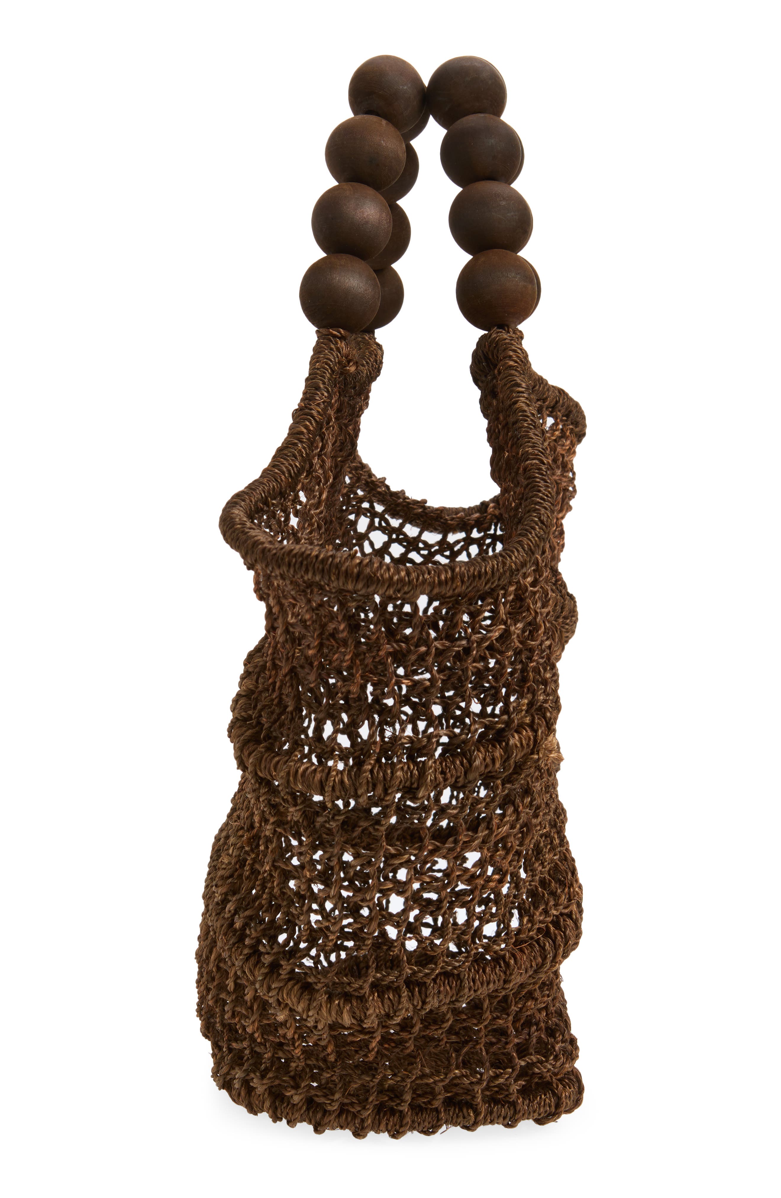POOLSIDE The Comporta Straw Tote, Alternate, color, Cocoa