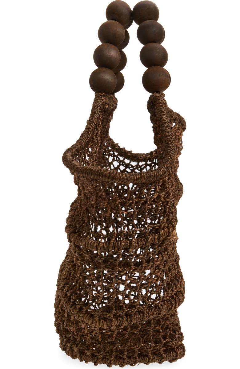 POOLSIDE The Comporta Straw Tote, Alternate, color, Cocoa