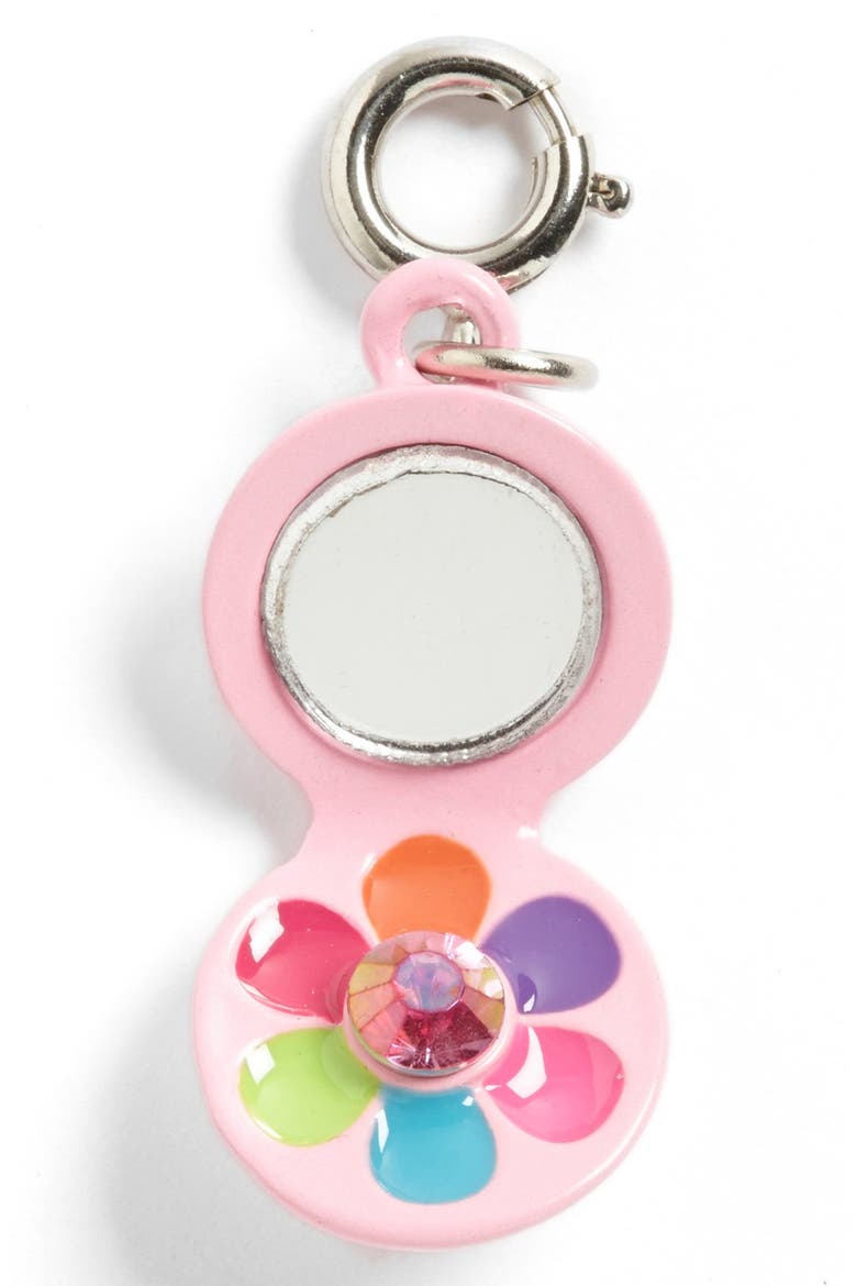 'Girls Can Change The World' Charm, Main, color, NO COLOR