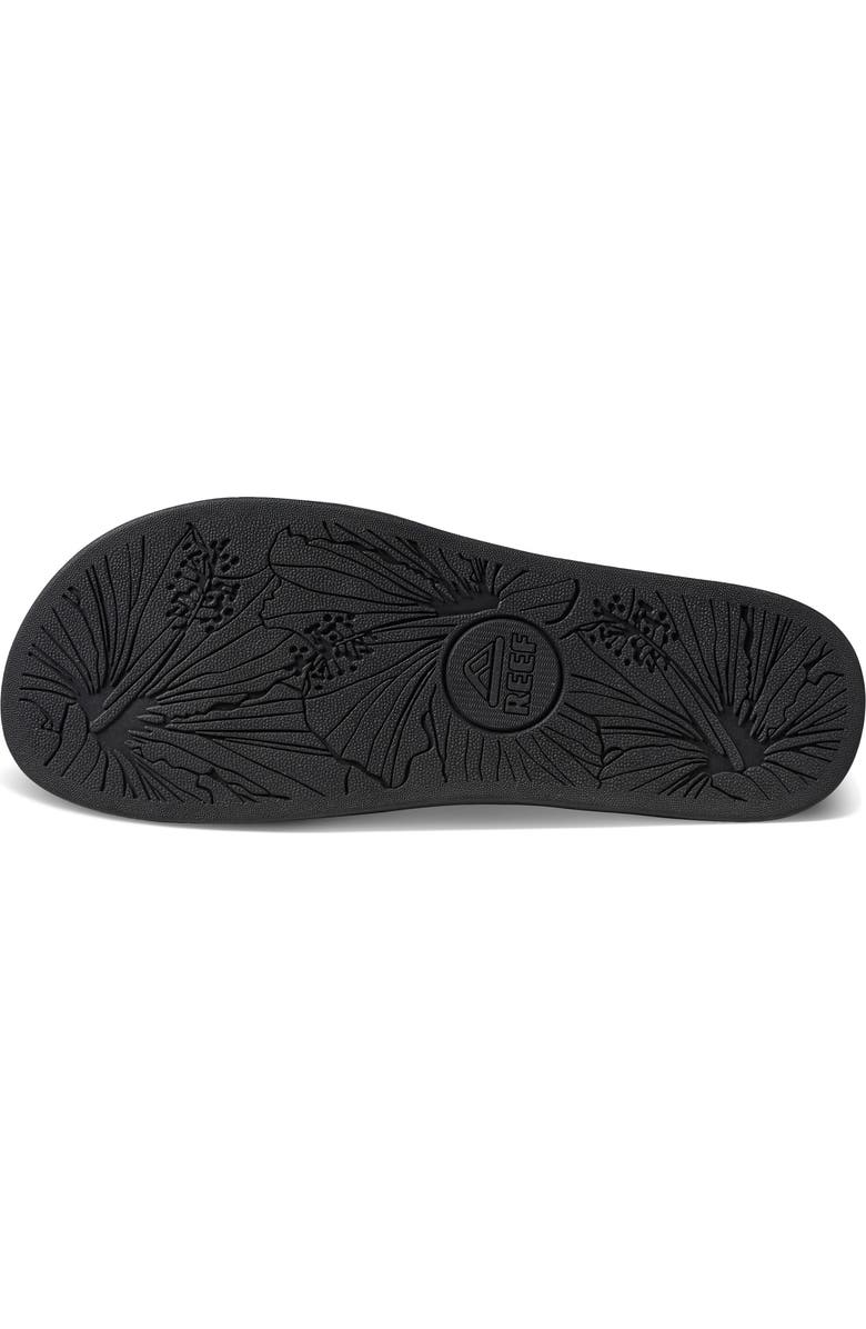 Reef Cushion Soho Cruz Slide Sandal, Alternate, color, Black Night