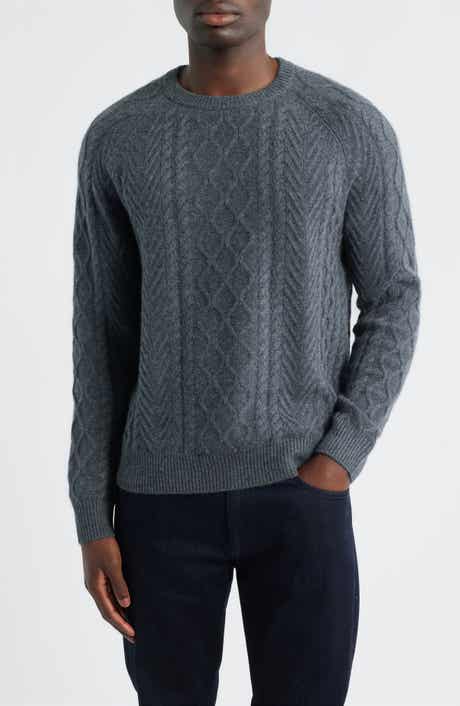Nordstrom Cable Stitch Luxe Cashmere Sweater