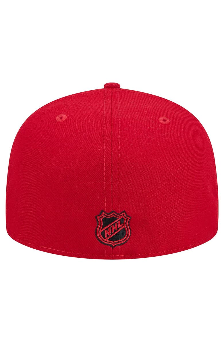 New Era Men's New Era Red New Jersey Devils Core 59FIFTY Fitted Hat, Alternate, color, Red