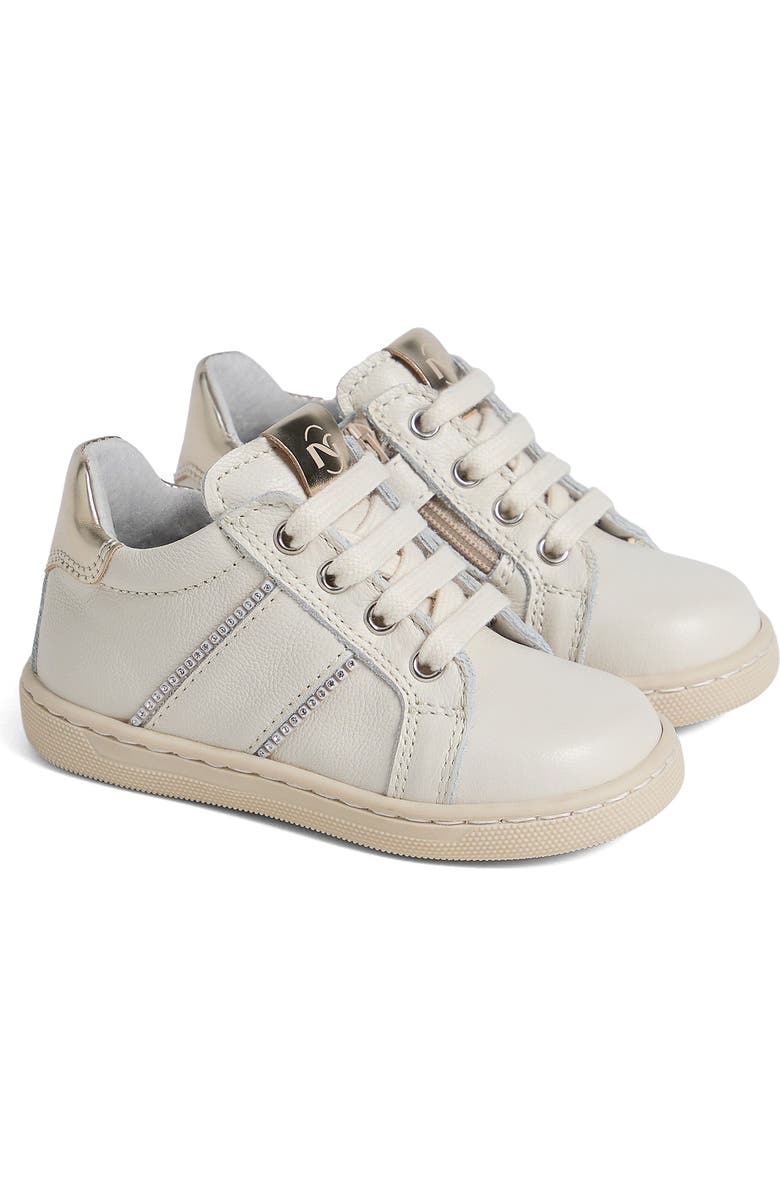 NeroGiardini Kids' High Top Sneaker, Main, color, Beige
