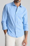 UNTUCKit Bravo Microcheck Performance Button-Up Shirt