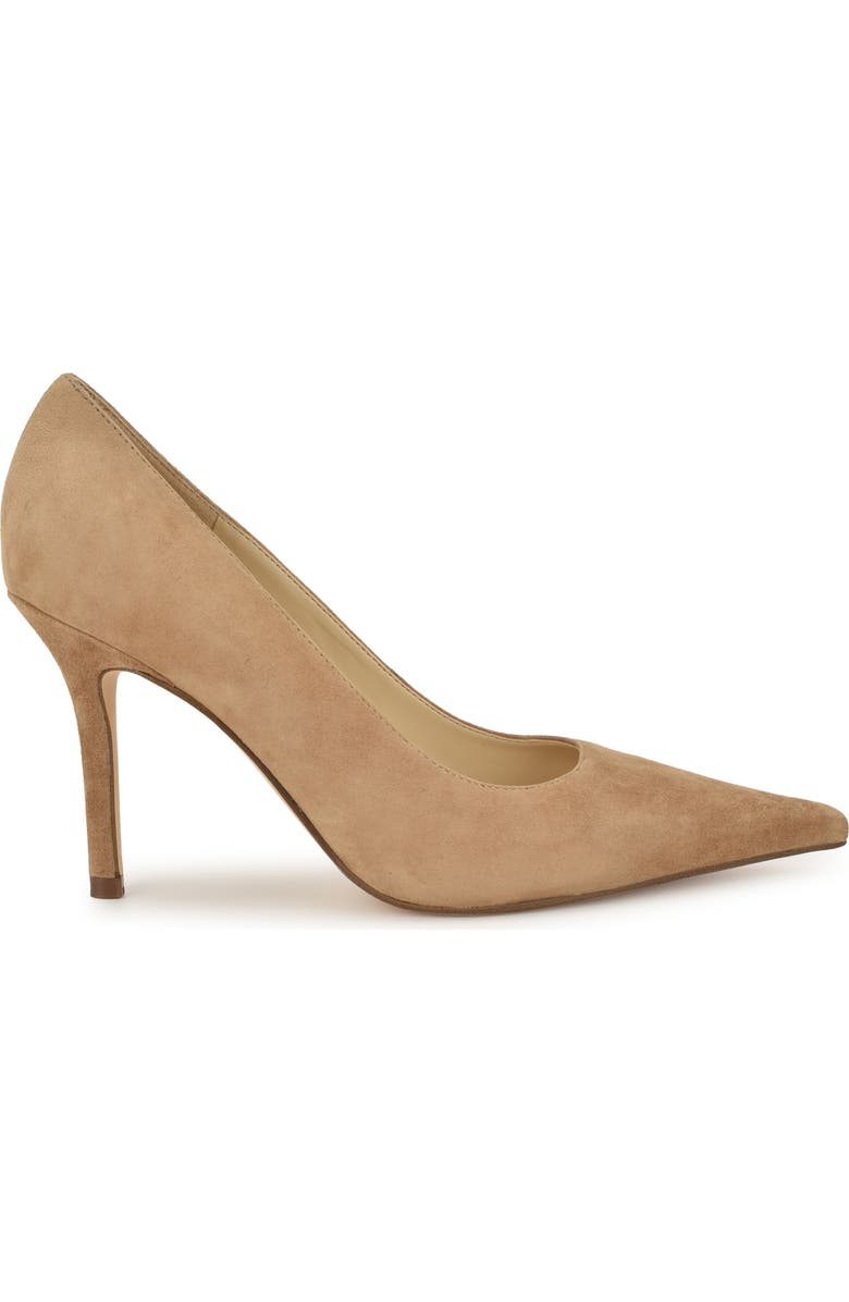 Nine West Gemmha Pointed Toe Pump, Alternate, color, Taupe