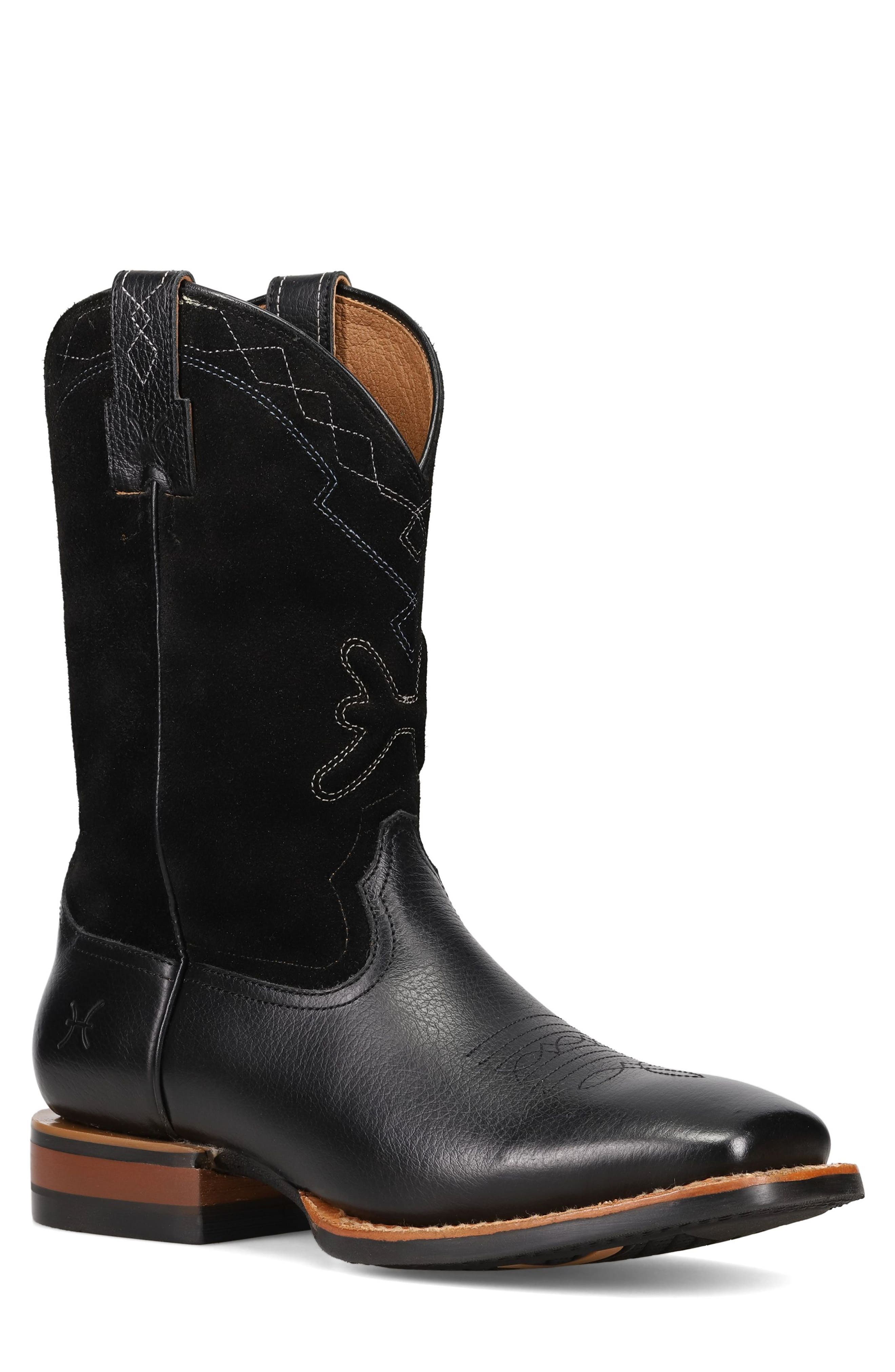 Frye Hauser Logo Stitch Western Boot
