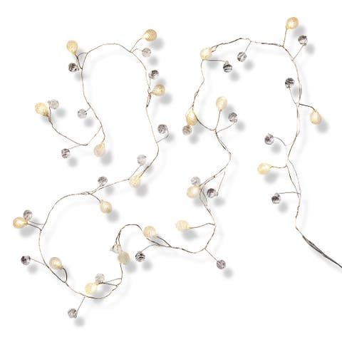 Glimmer Beads LED String Lights Multicolor Indoor Decor