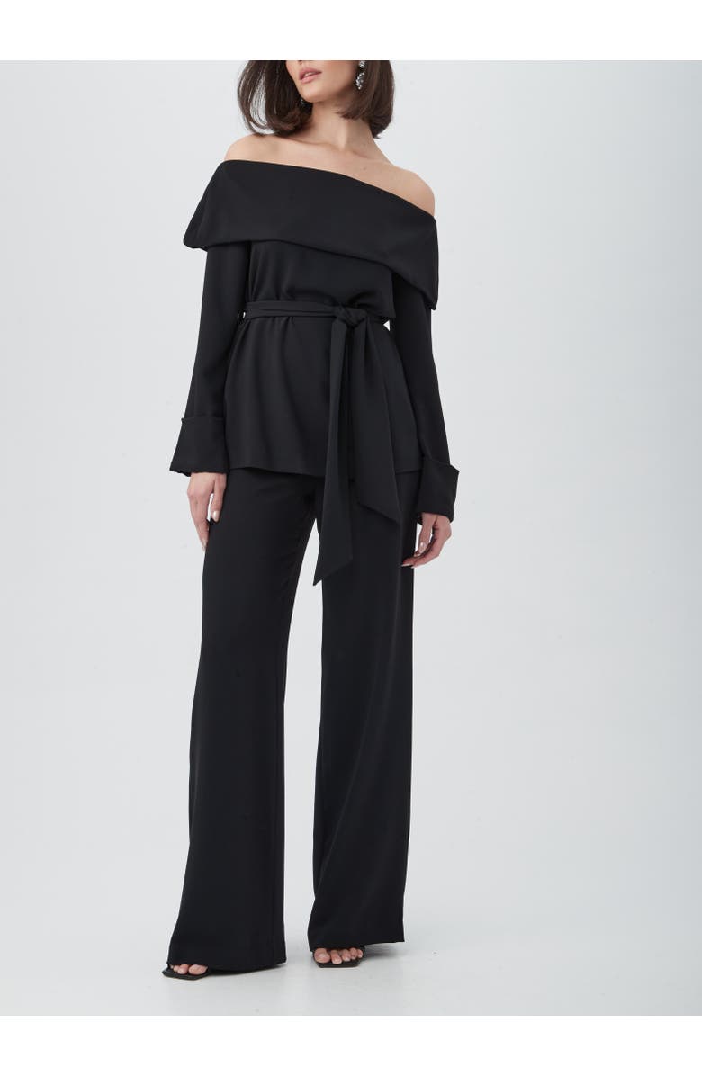 Trina Turk Tavia Pant, Main, color, Black