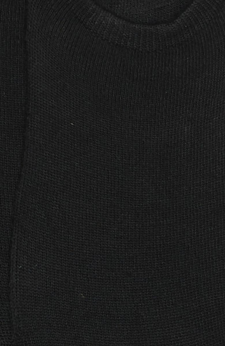 Calvin Klein 6-Pack 1/2 Terry Cushion Cut Liner Socks, Alternate, color, Black