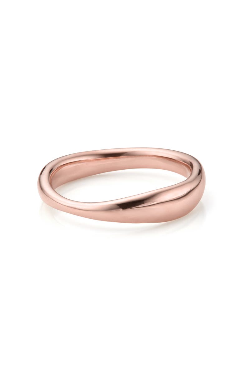 Monica Vinader Nura Reef Stacking Ring, Alternate, color, Rose Gold