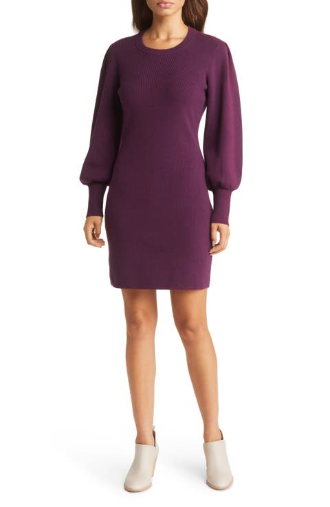 Pickford Balloon Sleeve Sweater Dress