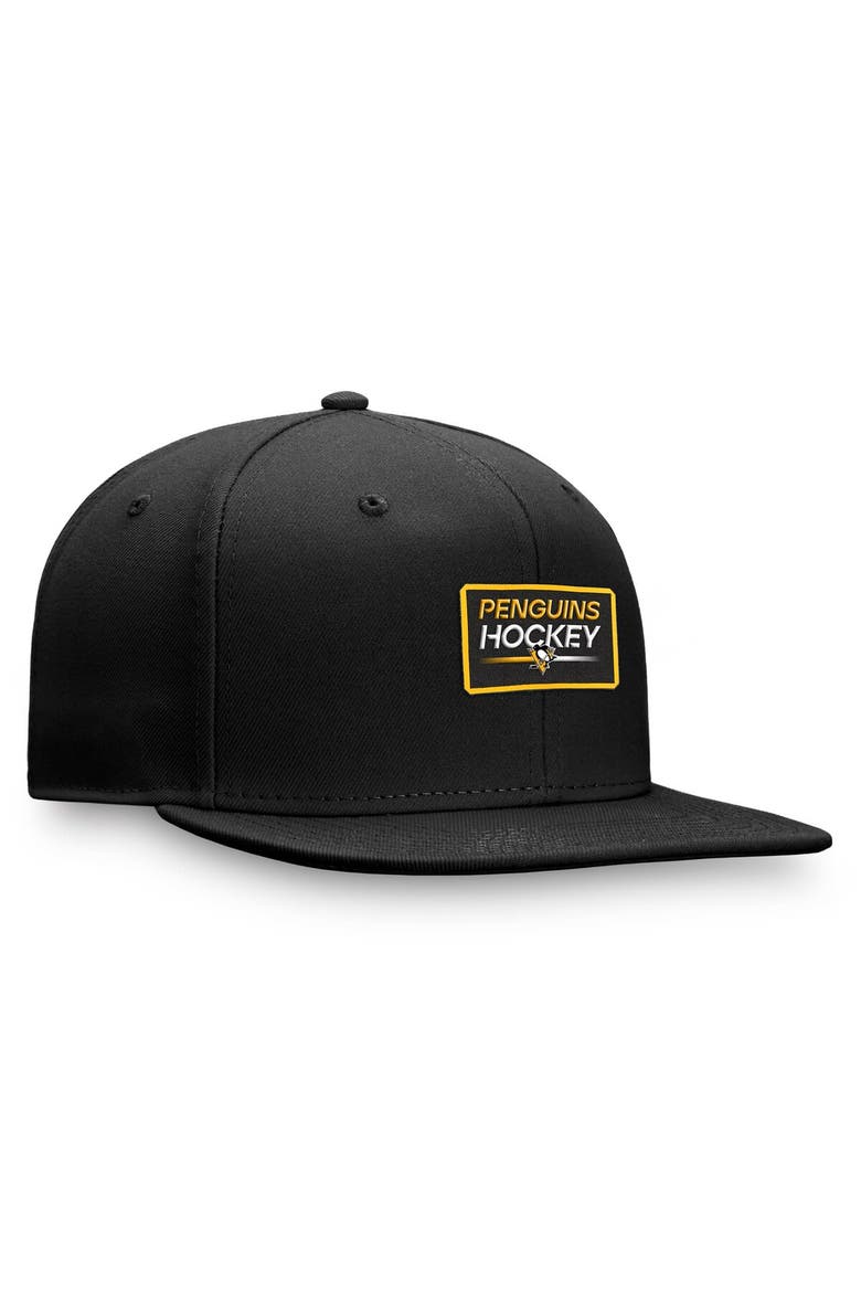 Men's Fanatics Branded  Black Pittsburgh Penguins Authentic Pro Prime Snapback Hat, Alternate, color, Black
