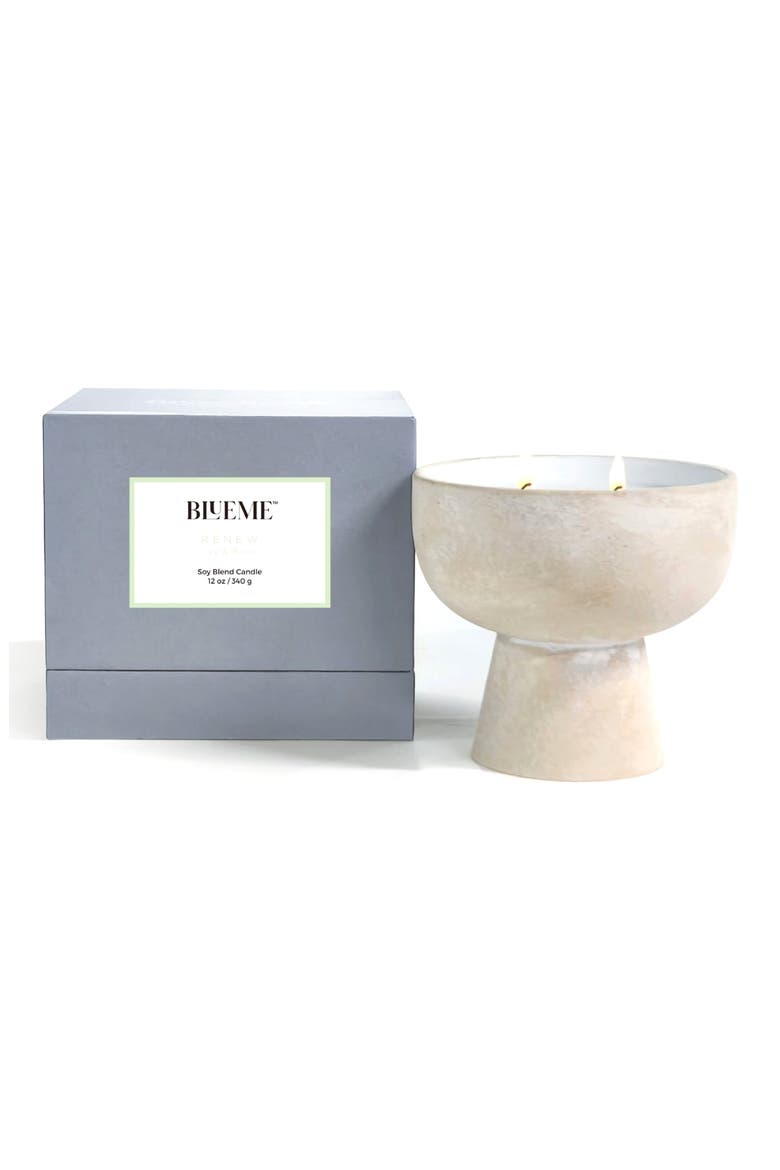 Renew Medium Ceramic Candle, Main, color, NO COLOR