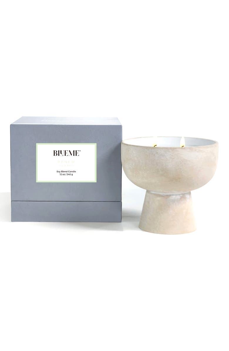 Blueme Renew Medium Ceramic Candle, Main, color, 