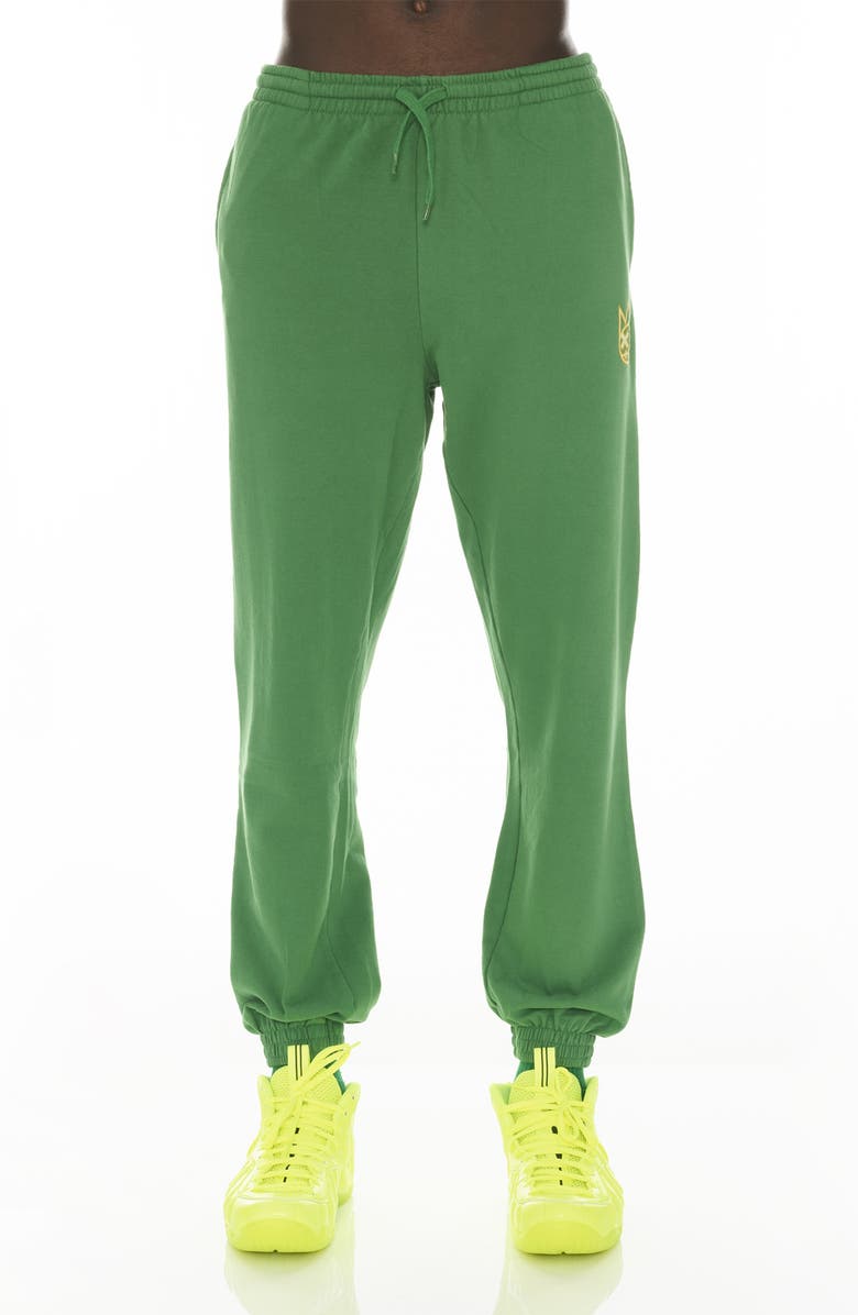 Cult of Individuality Core Slim Sweatpants, Main, color, Kelly Green
