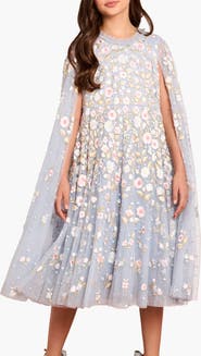 Needle & Thread Ethereal Blooms Cape Kids Dress