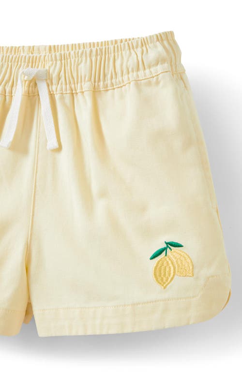 Shop Cotton On Kids Kid's Rosie Woven Short In Lemon Squash Lemon