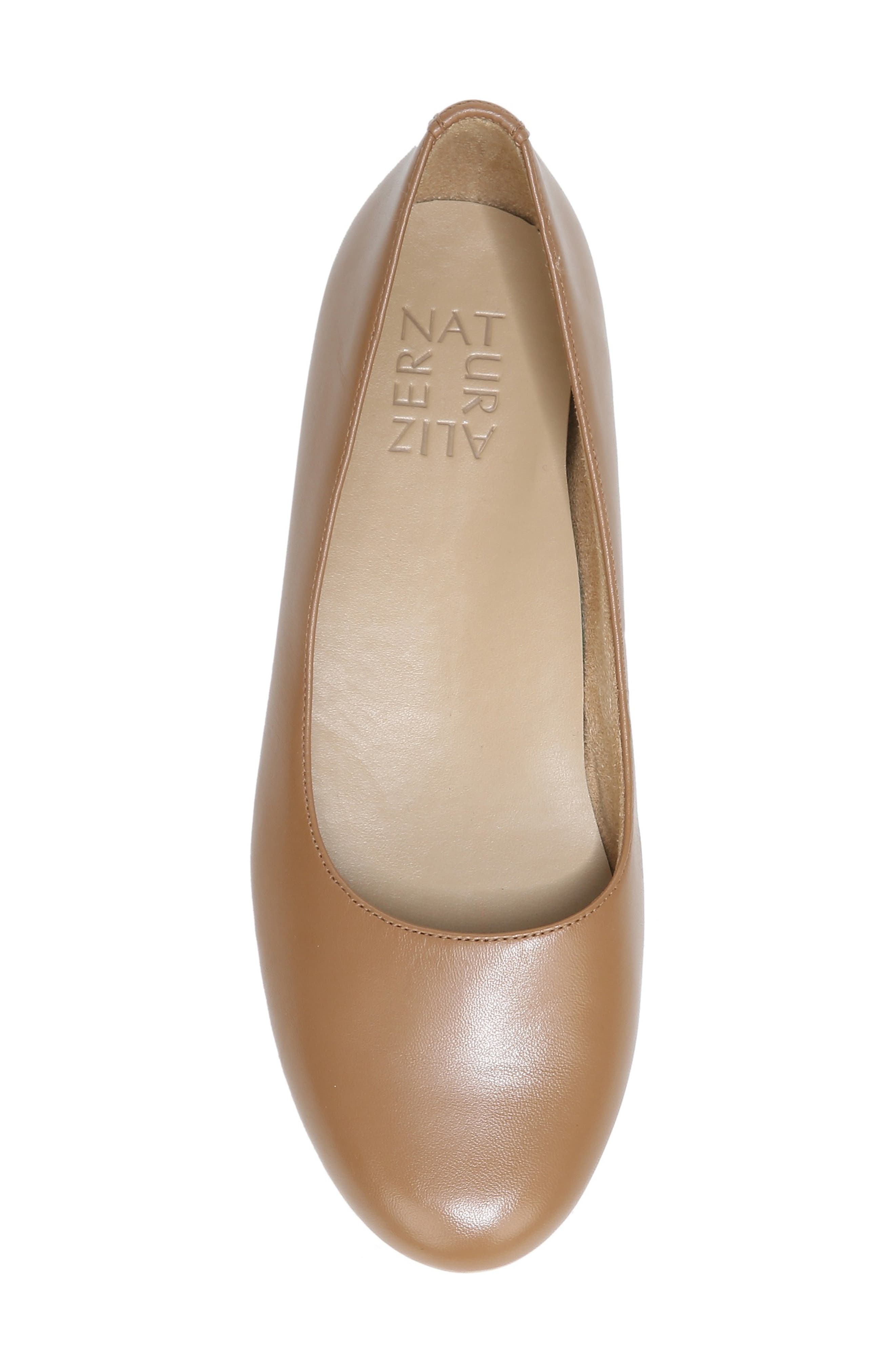 Naturalizer True Colors Maxwell Flat, Alternate, color, Cafe Leather