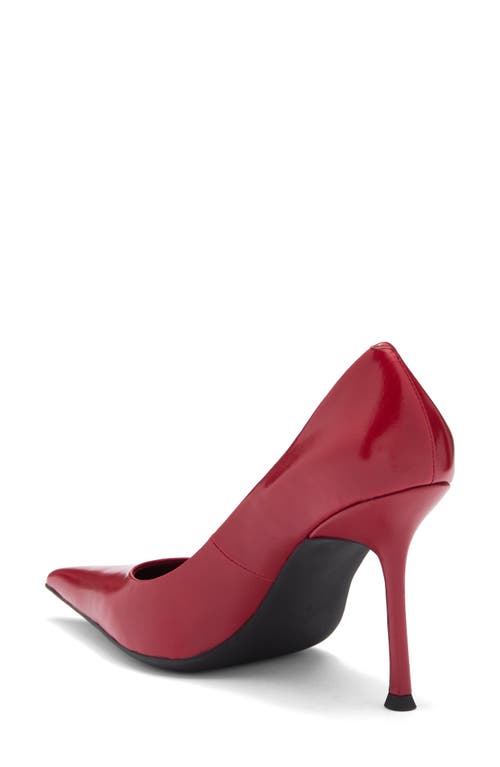 Jeffrey Campbell Risktaker Pointed Toe Pump In Red