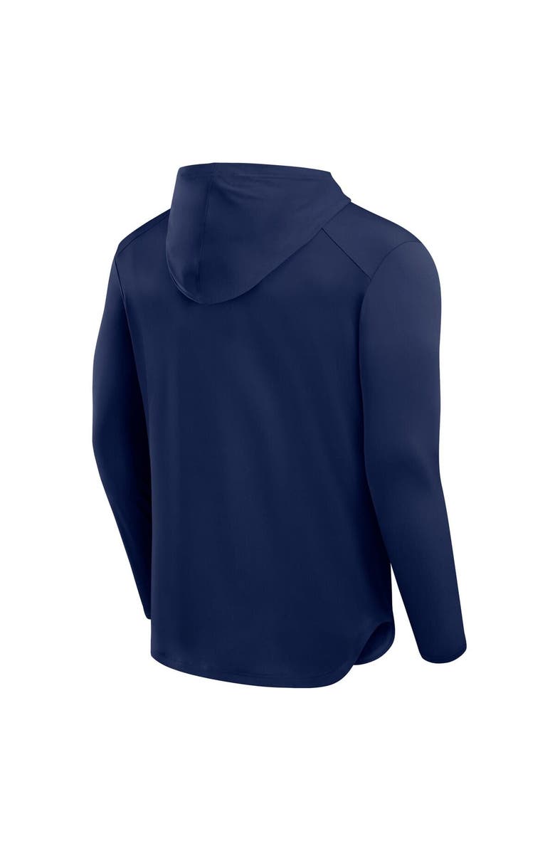 FANATICS Men's Fanatics Black Dallas Cowboys Front Office Power Mono Long Sleeve Hoodie T-Shirt, Alternate, color, Black