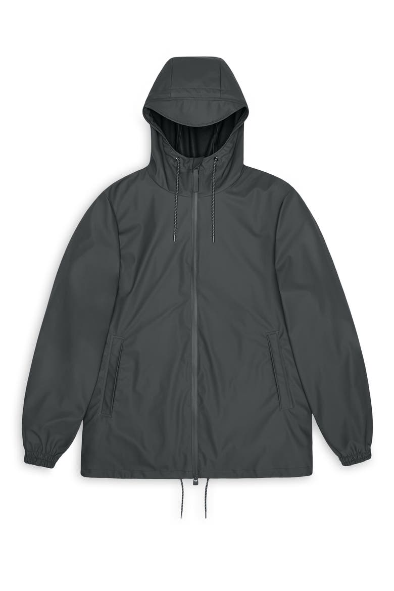 Storm Breaker Waterproof Rain Jacket, Alternate, color, DARK GREY