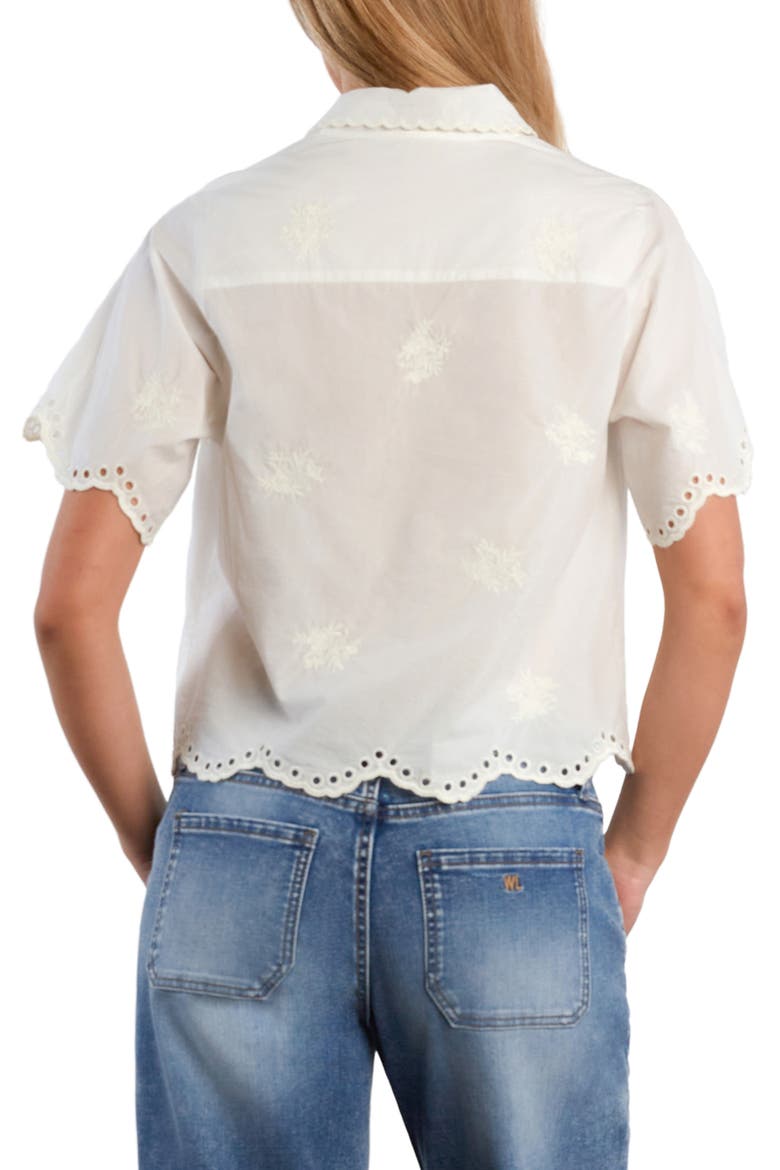 Empress Embroidered Shirt, Alternate, color, BRIGHT WHITE