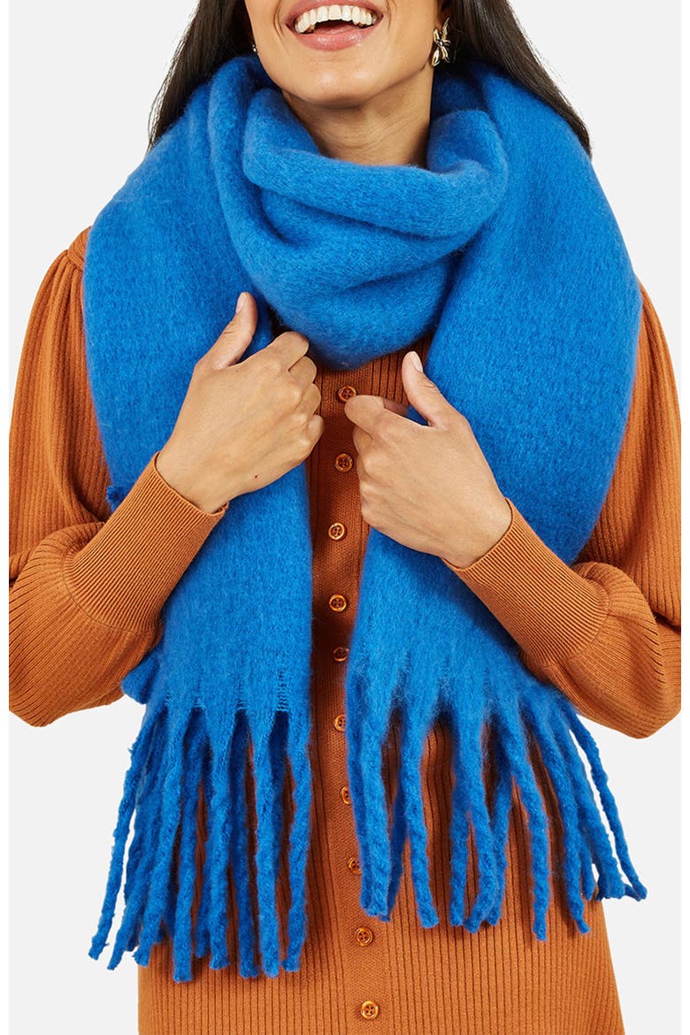 Soft Touch Scarf, Alternate, color, Blue