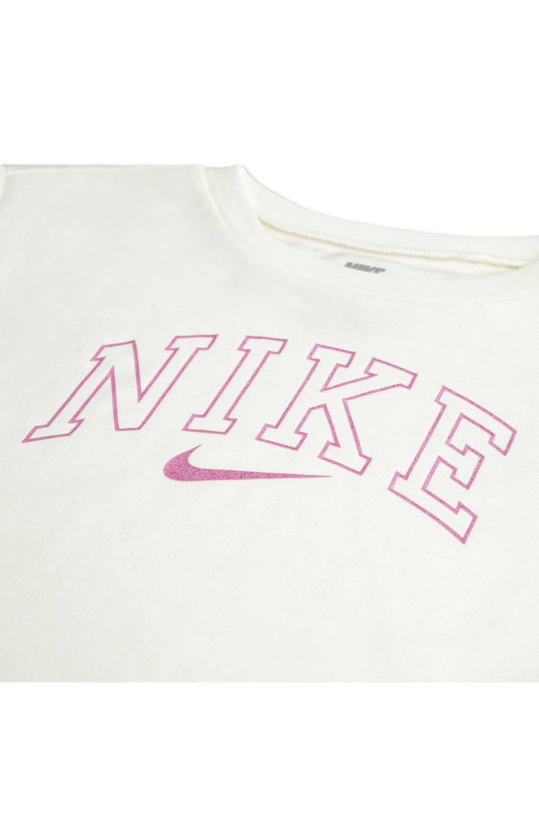 Nike Swoosh Spirit Fleece Vest, Long Sleeve Top & Sweatpants Set, Alternate, color, Magic Flamingo